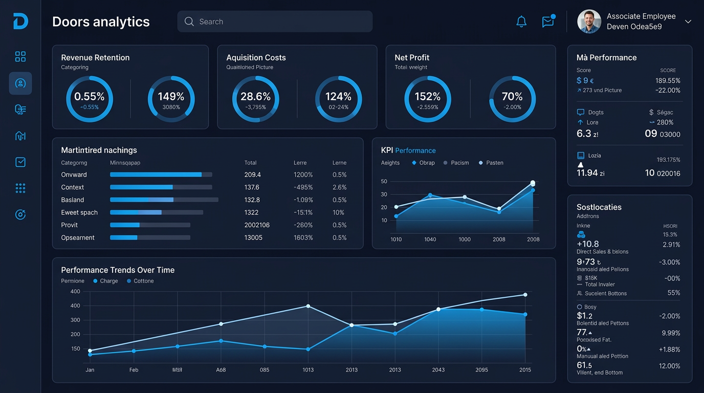 Dashboard organizado